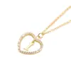 Collar con Colgante de Iniciales 'Love' Nuevo 2024 Amazon Transfronterizo para Mujer Collar de 26 Letras Regalo del Día de la Madre