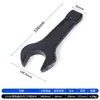 Llave de impacto de alta resistencia de grado industrial, llave fija de una cabeza, llave inglesa de boca abierta de alta resistencia, llave de impacto con apertura de 24/30 mm