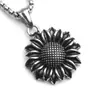 Acero inoxidable fundido retro clásico de un solo lado India Tailandia estatua de seis dientes colgante de collar hip hop para hombre joyería