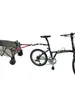 Conector de Remolque para Bicicleta Conector de Remolque Conector de Barra de Conexión Plegable Remolque de Arrastre Vehículo Eléctrico