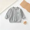 Abrigo de Bebé Primavera y Otoño Estilo Delgado Infantil Ropa de Abrigo Clase A Niños y Niñas Cárdigan Tops para Niños Pequeños Ropa de Otoño para Bebé