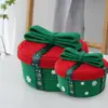 Cesta de Almacenamiento Personalizada para Decoraciones Navideñas con Tapa a Prueba de Polvo Caja de Regalo Cesta de Almacenamiento Tejida con Cuerda de Algodón Empaque de Regalo Festivo