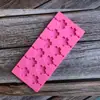 Molde de Silicona de Caricatura para Paletas Molde de Estrella Hecho a Mano para Niños Paleta Redonda para Pastel de Chocolate