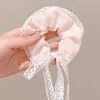 Elástico de Cabelo Oversized de Renda Estilo Coreano, Scrunchie Estilo Preguiçoso Estilo Coreano, Novo Acessório de Cabelo 2026, Faixa de Cabelo, Yiwu