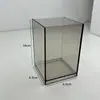 Caja de Almacenamiento Transparente para Papelería Portabolígrafos Dividido Organizador de Escritorio para Estudiante Oficina Estación de Trabajo Estante Simple de Alto Valor