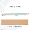 Pincel de Caligrafía para Horquilla con Pelo de Lobo y Pelo Mixto, Letra Regular Pequeña, Pincelada Fina, Cuaderno de Caligrafía para Pintura China, Bolígrafo para Copiar Escrituras, Letra Dorada Fina