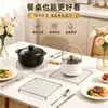 Posavasos de acero inoxidable engrosados, de alta resistencia y resistentes al calor para uso doméstico, disponibles en múltiples tamaños, para tazones, platos y utensilios de cocina, proporcionando disipación de calor y aislamiento