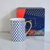 Conjunto de Xícara e Pires de Café em Porcelana Real Russa Série Estrela Conjunto para Chá da Tarde Conjunto de Chá Imperial Russo Caneca