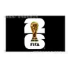 Comercio Electrónico Transfronterizo Copa Mundial 2026 en Estados Unidos, Canadá y México: Parche de Patchwork de Banderas de Estados Unidos y Canadá, Bandera de Torneo, Artículos para Animar