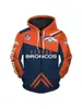 Sudadera con capucha y cremallera deportiva para hombre de exportación transfronteriza, temática de fútbol americano de la NFL, sudadera con capucha multicolor