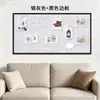 Parede de fotos para jardim de infância, quadro de feltro, quadro de cortiça, quadro de avisos, quadro de recados, decorativo, autoadesivo, criativo, sem necessidade de furar