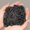 Presilha de Cabelo Minimalista Preta Fosca para Mulheres, Ferramenta para Arrumar o Cabelo na Parte de Trás da Cabeça, Presilha para Franja Lateral, Presilha Bb, Acessório de Cabelo, Grampo