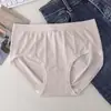 Roupa Íntima Feminina de Algodão Antibacteriano Decoração de Laço Diária para Casa Respirável Triângulo Ajustada Calcinha