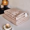 Colcha Antibacteriana de Fibra de Soja 100% Algodón Clase A, Colcha de Jacquard de Algodón de Fibra Larga para Primavera y Otoño, Colcha de Invierno de Alta Gama, Colcha Doble