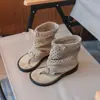 Sandalias de Dedo para Niñas Estilo Francés 2026 Verano Caladas con Hebilla de Cinturón Sandalias Romanas Elegantes Botines Cortos de Princesa
