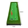 Venda Direta de Fábrica Green de Putting Artificial para Golfe Dispositivo de Prática de Putting Interno Tapete de Grama Artificial Green de Putting Portátil Móvel para Golfe