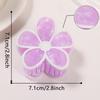 Gurex Jewelry Estilo Meio do Século Casco de Tartaruga High-End Flor Pegador Rabo de Cavalo Meio Preso Grampo de Cabelo Frangipani Acessórios de Cabelo para Mulheres