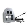 Máquina de Calentamiento Hidráulico de 10*15cm 20 Toneladas Alta Presión Manual Aflojamiento Extracción de Grasa Equipo de Prensado 110V Estándar Americano Máquina de Prensado de Calor