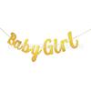 Banner de Letras Amazon para Menina Bandeira de Puxar Revelação de Gênero Festa de Aniversário Decoração Bandeirola de Fundo