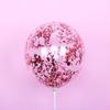 Cor lantejoulas balão enchimento transparente 12 polegadas decoração de aniversário Balão Mágico micro empresa empurrar pequeno presente