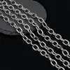 Aço Inoxidável Transfronteiriço Cor Natural Coleção Corrente Grossa Corrente em O Corrente Longa Corrente Quilha Acessórios de Joalheria para Pulseira Colar DIY
