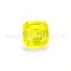 YAG Yajing Zafiro Amarillo Cultivado en Laboratorio con Fluorescencia, Granate de Itrio y Aluminio en Forma Ovalada y de Pera
