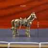 Adornos Retro de Latón Caballo de Guerra que Genera Dinero Nuevo 2026 Caballo del Zodiaco Hogar Sala de Estar Oficina Año del Caballo Adornos de Escritorio