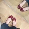 Zapatos para Mujer que Aumentan la Altura Interior, Zapatos Planos Retro con Lazo y Punta Redonda de Boca Baja, Zapatos Elegantes para Mujer Suaves de Laca Sexy para el Trabajo