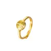 Anel com Caractere da Sorte para Mulheres, Design Retrô, Estilo Chinês Moderno, Anel de Cobre, Anel da Sorte, Joias Tiktok, Fornecimento Atacado