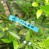 Etiqueta de anillo de PVC/etiqueta de plántula/etiqueta de flor/etiqueta de jardinería, etiqueta impresa (siete colores)