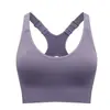 Sutiã esportivo transpassado europeu e americano plus size, à prova de choque, secagem rápida, para yoga, corrida e fitness