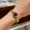 Mia Myar Estilo Vintage Oval Retro Simple Antiguo Exquisito Compacto Reloj de Mujer Elegante Reloj para Dama