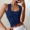 Di Yun ropa deportiva de yoga europea y americana transfronteriza, camisola pequeña, ropa de mujer, verano 2025, Amazon, chaqueta exterior para mujer