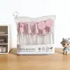 Set de Viaje Botella Recargable Tipo Pulsador Conveniente para Equipaje de Mano Crema Facial Producto para el Cuidado de la Piel Tónico Desmaquillante Botella de Spray de Aceite Esencial