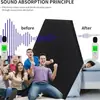 Painéis Absorventes de Som de Fibra de Poliéster para Decoração de Parede, Algodão Acústico para Salas de Canto, Salas de Bateria, Salas de Piano e Teatros, Redução de Ruído e Absorção Sonora, Comércio Exterior Transfronteiriço