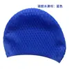 Gorro de natación de silicona resistente al agua de 75 g con bordes, adecuado para hombres y mujeres, alta elasticidad, impermeable, protección para los oídos, tamaño ampliado