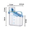 Tarro de almacenamiento de granos de cocina, tarro de almacenamiento de granos, cubo de arroz transparente, tarro de harina, tarro de plástico sellado, caja de almacenamiento