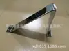 Suministro nuevo pies de placa de hierro de 14 cm pies galvanizados pies de hierro engrosados para sofá pies en V pequeños pies para muebles pies de metal