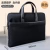 Maletín Deli 63751 Censo bolsas dobles frontal y trasera maletín multicapa bolso de mano bolsa para documentos de reunión