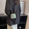 Bolso Mini de Cadena de Tela Estilo Chanel para Mujer 2025 Nuevo Diseño Nicho Caja Bolso Cuadrado Pequeño Bolso Cruzado Versátil
