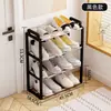 Zapatero de mango caliente transfronterizo. Zapatero estándar para 2 pares de zapatos, para dormitorio de estudiantes, zapatero de puerta, artefacto de almacenamiento simple