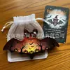 Nuevo producto de gran éxito en el mercado internacional: Ángel Fantasma Acrílico Plano Conmemorativo Halloween Navidad Bolsillo Bendición Decoración