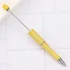 Plumas de Cuentas de Colores, Plumas Creativas para Bolígrafo DIY con Cuentas, Lindos Bolígrafos de Tinta de Gel con Gradiente de Color Macarrón Multicolor, Al por Mayor en Stock
