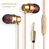 [Estritamente Selecionado] Fones de Ouvido de Metal Com Fio Intra-auricular Subwoofer Karaoke Adequado para Celulares Android Controle com Fio Universal com Microfone