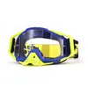 En stock 100% gafas 100% gafas de motocross para montar al aire libre cortavientos gafas para casco de motocicleta