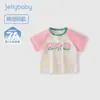 [7A Antibacteriano] Camiseta de Manga Corta para Niña 2026 Nuevo Top Floral para Bebé Ropa Holgada de Verano para Niños