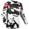 Traje de Carreras Todoterreno Versátil y Atractivo Transfronterizo, Camiseta de Manga Larga, Versión Holgada, Tallas Europeas y Americanas, Top de Secado Rápido Personalización