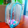 Bolsa con Cierre de PVC Transparente con Forma de Hueso de 14 cm Tipo Almacenamiento Bolsa Transparente para Exhibición de Muñecas Cubierta Antipolvo Bolsa de PVC Personalizada para Muñecas