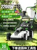 Novo Cortador de Grama Elétrico Yate, Tipo Empurrado à Mão, Aparador de Grama com Bateria de Lítio de Alta Potência, Pequeno Cortador de Grama Doméstico