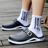Pantuflas de entre los dedos transfronterizas para hombre, para verano, para exteriores, sandalias de moda para estudiantes varones, zapatos casuales, sandalias antideslizantes de suela gruesa